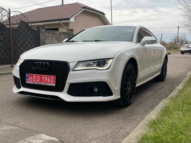 Білий Ауді A7 Sportback, об'ємом двигуна 3 л та пробігом 201 тис. км за 13500 $, фото 16 на Automoto.ua
