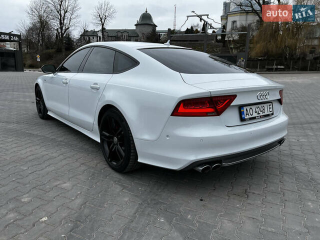 Белый Ауди A7 Sportback, объемом двигателя 3 л и пробегом 210 тыс. км за 22800 $, фото 9 на Automoto.ua