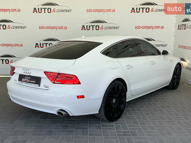 Белый Ауди A7 Sportback, объемом двигателя 3 л и пробегом 164 тыс. км за 15950 $, фото 2 на Automoto.ua