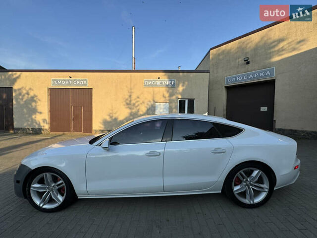 Белый Ауди A7 Sportback, объемом двигателя 3 л и пробегом 336 тыс. км за 13700 $, фото 12 на Automoto.ua