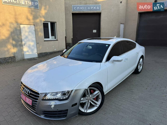 Белый Ауди A7 Sportback, объемом двигателя 3 л и пробегом 336 тыс. км за 13900 $, фото 1 на Automoto.ua