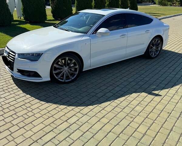 Белый Ауди A7 Sportback, объемом двигателя 3 л и пробегом 162 тыс. км за 21300 $, фото 19 на Automoto.ua