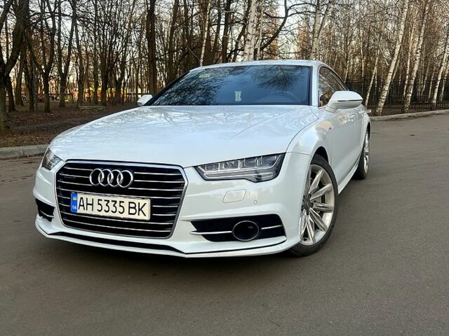 Белый Ауди A7 Sportback, объемом двигателя 3 л и пробегом 149 тыс. км за 28500 $, фото 1 на Automoto.ua
