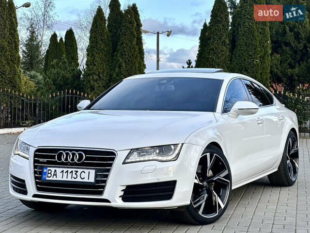 Белый Ауди A7 Sportback, объемом двигателя 2.97 л и пробегом 244 тыс. км за 23850 $, фото 1 на Automoto.ua