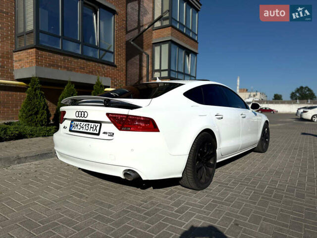 Ауди A7 Sportback 2014 в Житомире на Automoto.ua Белый Ауди A7 Sportback, объемом двигателя 2.97 л и пробегом 180 тыс. км за 20500 $, фото 7 на Automoto.ua