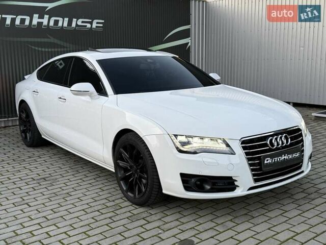 Белый Ауди A7 Sportback, объемом двигателя 2.97 л и пробегом 188 тыс. км за 27000 $, фото 6 на Automoto.ua