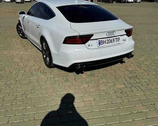 Белый Ауди A7 Sportback, объемом двигателя 3 л и пробегом 162 тыс. км за 21300 $, фото 1 на Automoto.ua