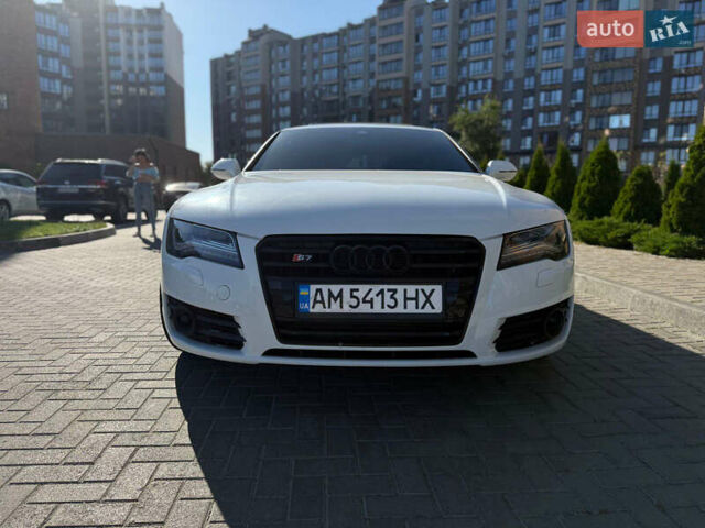 Ауди A7 Sportback 2014 в Житомире на Automoto.ua Белый Ауди A7 Sportback, объемом двигателя 2.97 л и пробегом 180 тыс. км за 20500 $, фото 1 на Automoto.ua