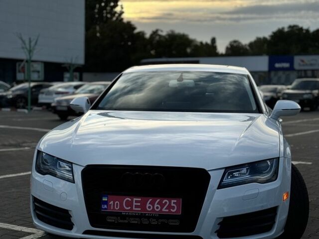 Белый Ауди A7 Sportback, объемом двигателя 3 л и пробегом 166 тыс. км за 22000 $, фото 3 на Automoto.ua