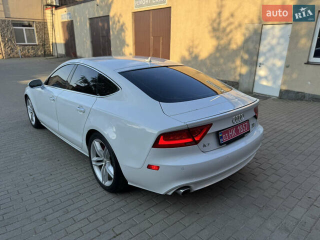 Белый Ауди A7 Sportback, объемом двигателя 3 л и пробегом 336 тыс. км за 13500 $, фото 14 на Automoto.ua