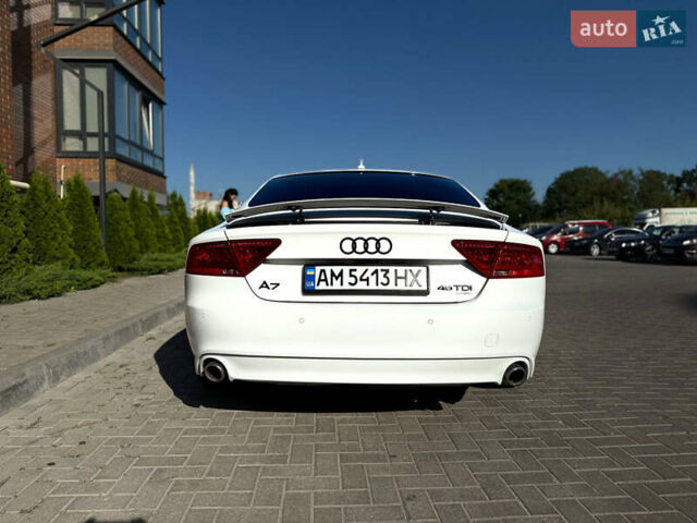 Ауди A7 Sportback 2014 в Житомире на Automoto.ua Белый Ауди A7 Sportback, объемом двигателя 2.97 л и пробегом 180 тыс. км за 20500 $, фото 6 на Automoto.ua