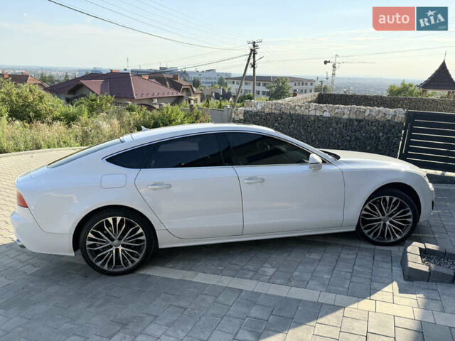 Ауди A7 Sportback 2014 в Ужгороде на Automoto.ua Белый Ауди A7 Sportback, объемом двигателя 2.97 л и пробегом 208 тыс. км за 21000 $, фото 2 на Automoto.ua