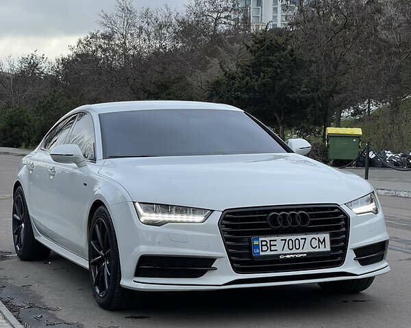 Білий Ауді A7 Sportback, об'ємом двигуна 3 л та пробігом 123 тис. км за 29900 $, фото 2 на Automoto.ua