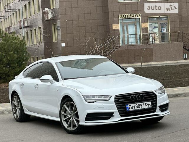 Білий Ауді A7 Sportback, об'ємом двигуна 3 л та пробігом 126 тис. км за 34200 $, фото 13 на Automoto.ua