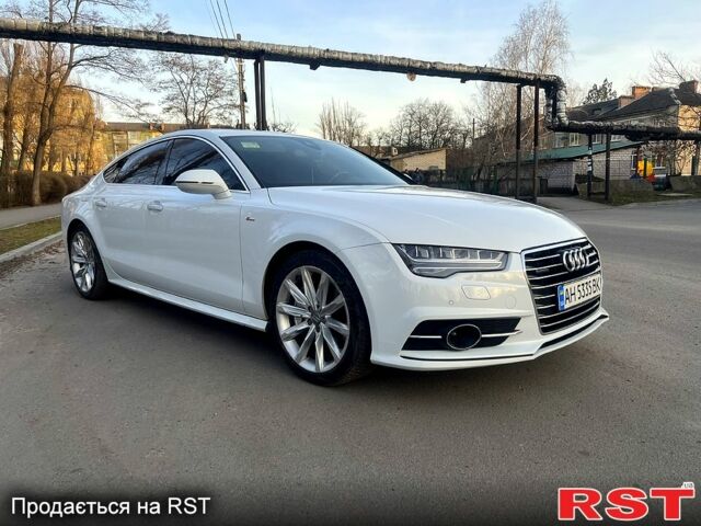 Белый Ауди A7 Sportback, объемом двигателя 3 л и пробегом 149 тыс. км за 28500 $, фото 2 на Automoto.ua