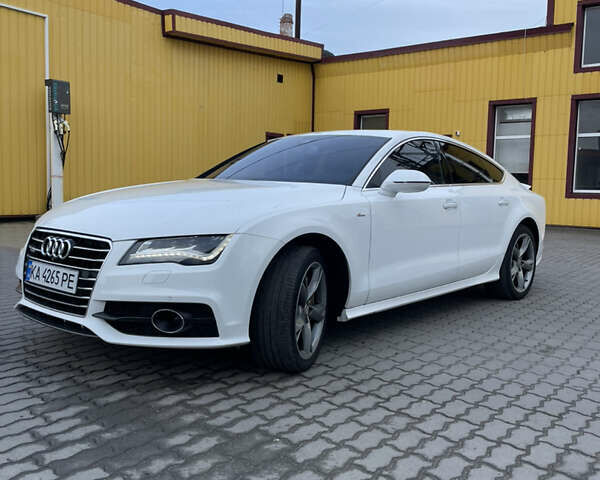 Белый Ауди A7 Sportback, объемом двигателя 3 л и пробегом 135 тыс. км за 25600 $, фото 4 на Automoto.ua