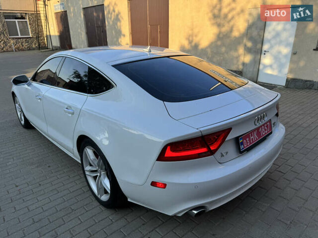 Белый Ауди A7 Sportback, объемом двигателя 3 л и пробегом 336 тыс. км за 13700 $, фото 14 на Automoto.ua