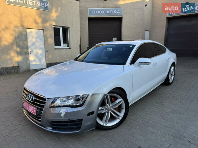 Белый Ауди A7 Sportback, объемом двигателя 3 л и пробегом 336 тыс. км за 13700 $, фото 2 на Automoto.ua