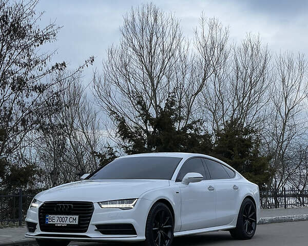 Білий Ауді A7 Sportback, об'ємом двигуна 3 л та пробігом 123 тис. км за 29900 $, фото 3 на Automoto.ua