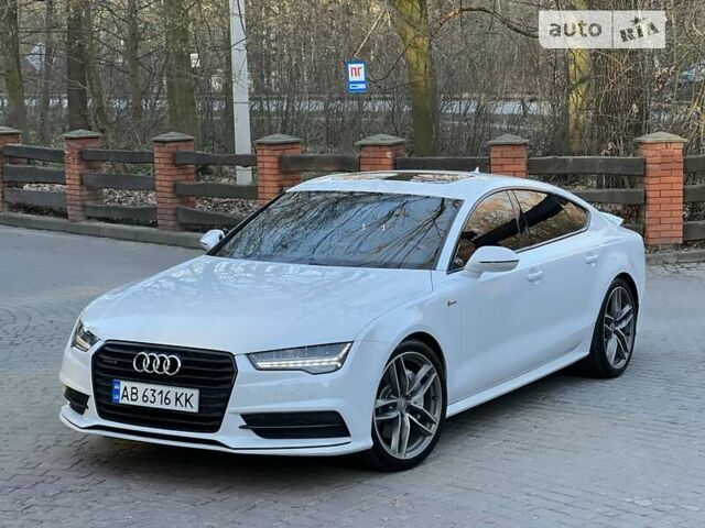 Белый Ауди A7 Sportback, объемом двигателя 3 л и пробегом 142 тыс. км за 25000 $, фото 14 на Automoto.ua