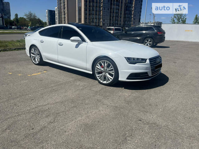 Белый Ауди A7 Sportback, объемом двигателя 3 л и пробегом 155 тыс. км за 36499 $, фото 8 на Automoto.ua