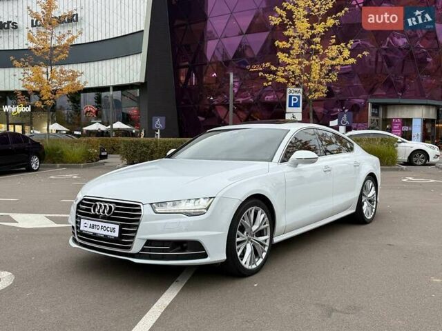 Белый Ауди A7 Sportback, объемом двигателя 2.97 л и пробегом 137 тыс. км за 28990 $, фото 3 на Automoto.ua