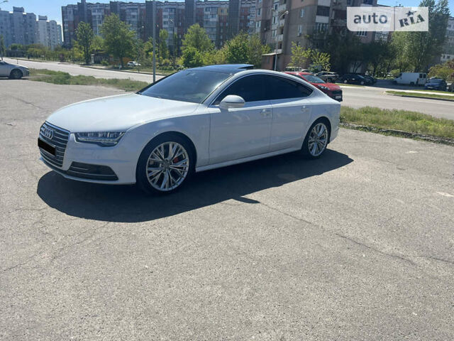 Белый Ауди A7 Sportback, объемом двигателя 3 л и пробегом 155 тыс. км за 36499 $, фото 2 на Automoto.ua