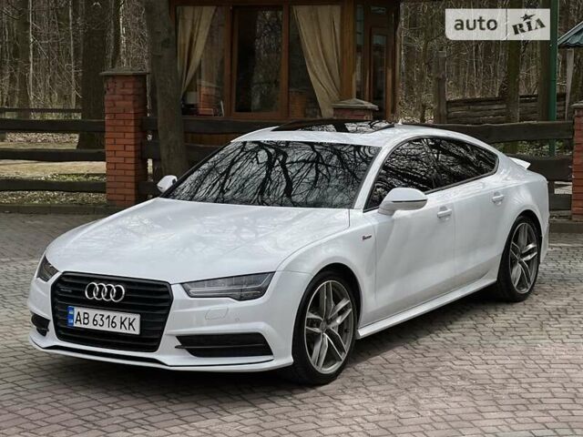 Белый Ауди A7 Sportback, объемом двигателя 3 л и пробегом 142 тыс. км за 25000 $, фото 12 на Automoto.ua