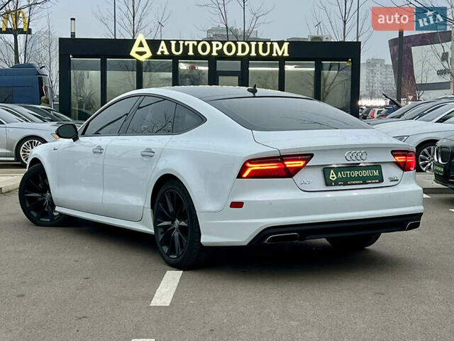 Белый Ауди A7 Sportback, объемом двигателя 3 л и пробегом 110 тыс. км за 25300 $, фото 11 на Automoto.ua