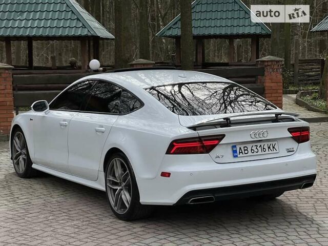 Белый Ауди A7 Sportback, объемом двигателя 3 л и пробегом 142 тыс. км за 25000 $, фото 20 на Automoto.ua