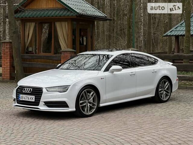 Белый Ауди A7 Sportback, объемом двигателя 3 л и пробегом 142 тыс. км за 25000 $, фото 13 на Automoto.ua