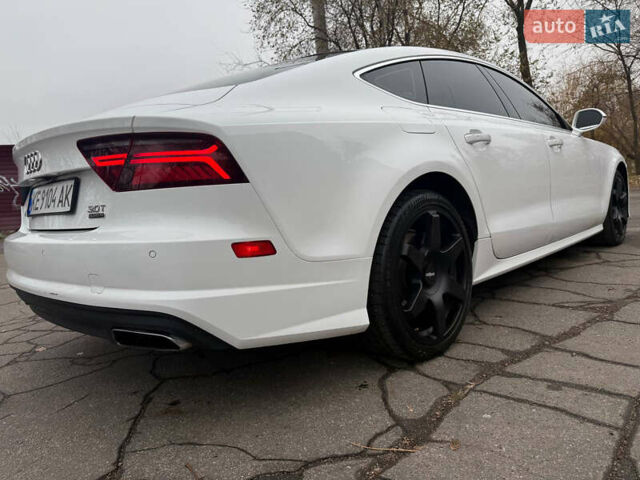 Белый Ауди A7 Sportback, объемом двигателя 3 л и пробегом 130 тыс. км за 20500 $, фото 4 на Automoto.ua
