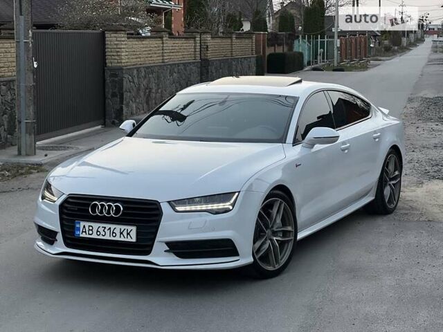 Белый Ауди A7 Sportback, объемом двигателя 3 л и пробегом 142 тыс. км за 25000 $, фото 10 на Automoto.ua