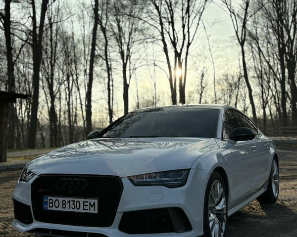 Белый Ауди A7 Sportback, объемом двигателя 2.97 л и пробегом 200 тыс. км за 28500 $, фото 1 на Automoto.ua