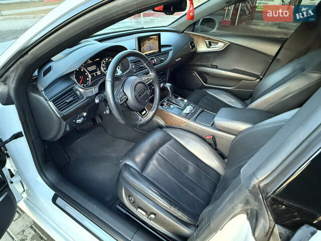 Білий Ауді A7 Sportback, об'ємом двигуна 3 л та пробігом 107 тис. км за 23900 $, фото 23 на Automoto.ua