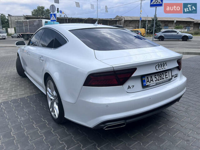 Белый Ауди A7 Sportback, объемом двигателя 2.97 л и пробегом 180 тыс. км за 33800 $, фото 5 на Automoto.ua