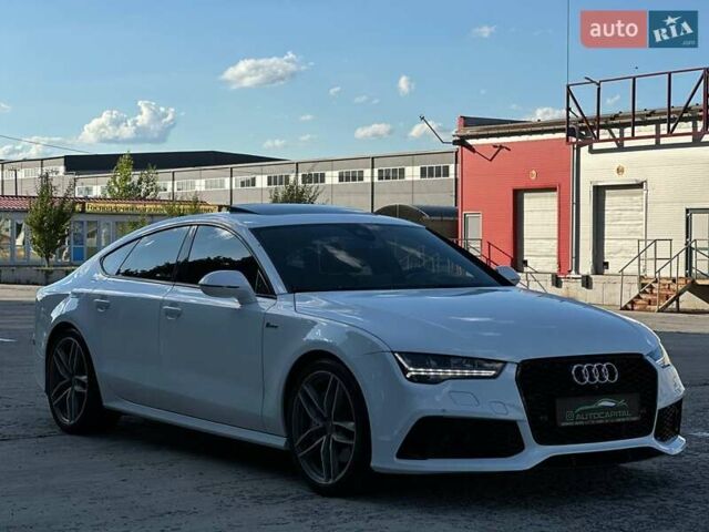 Ауди A7 Sportback 2016 в Киеве на Automoto.ua Белый Ауди A7 Sportback, объемом двигателя 3 л и пробегом 26 тыс. км за 24990 $, фото 5 на Automoto.ua