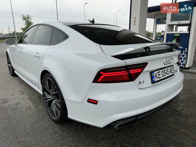 Білий Ауді A7 Sportback, об'ємом двигуна 3 л та пробігом 118 тис. км за 33300 $, фото 18 на Automoto.ua