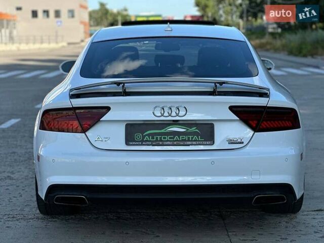 Ауди A7 Sportback 2016 в Киеве на Automoto.ua Белый Ауди A7 Sportback, объемом двигателя 3 л и пробегом 26 тыс. км за 24990 $, фото 7 на Automoto.ua