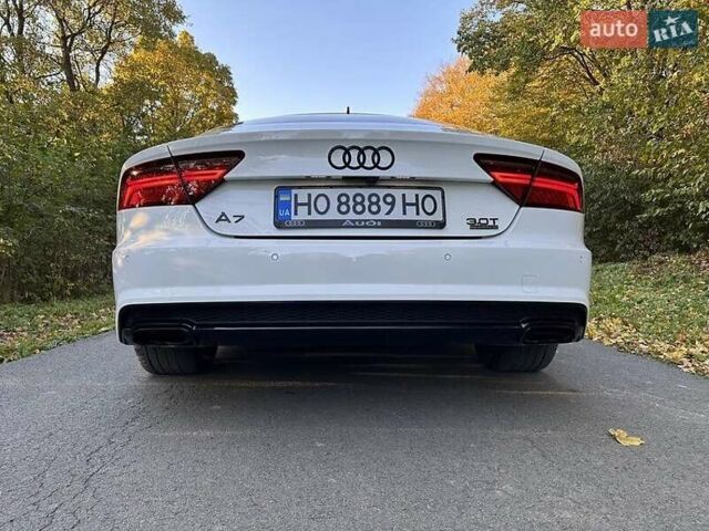 Белый Ауди A7 Sportback, объемом двигателя 3 л и пробегом 115 тыс. км за 25800 $, фото 5 на Automoto.ua