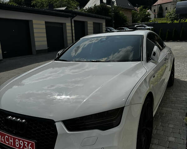 Ауди A7 Sportback 2016 в Львове на Automoto.ua Белый Ауди A7 Sportback, объемом двигателя 3 л и пробегом 107 тыс. км за 29000 $, фото 5 на Automoto.ua