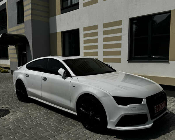 Ауди A7 Sportback 2016 в Львове на Automoto.ua Белый Ауди A7 Sportback, объемом двигателя 3 л и пробегом 107 тыс. км за 29000 $, фото 4 на Automoto.ua