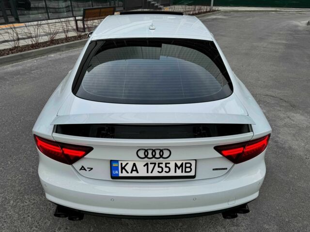 Білий Ауді A7 Sportback, об'ємом двигуна 3 л та пробігом 133 тис. км за 28700 $, фото 6 на Automoto.ua