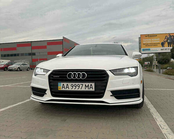 Белый Ауди A7 Sportback, объемом двигателя 3 л и пробегом 150 тыс. км за 27500 $, фото 2 на Automoto.ua
