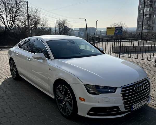 Белый Ауди A7 Sportback, объемом двигателя 3 л и пробегом 133 тыс. км за 26900 $, фото 7 на Automoto.ua