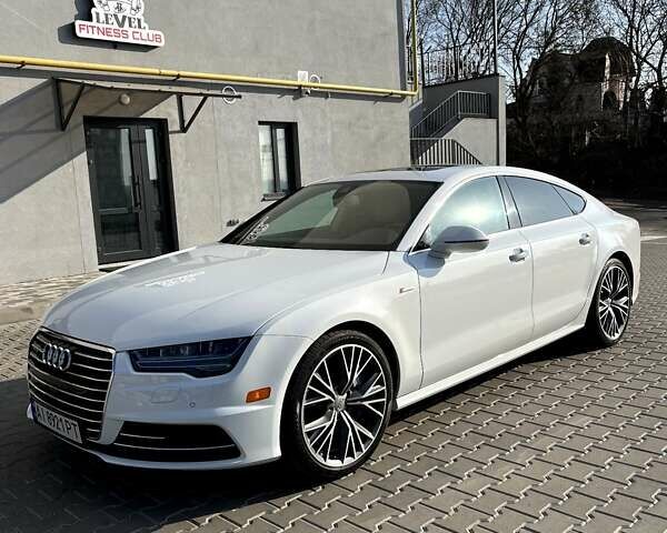 Белый Ауди A7 Sportback, объемом двигателя 3 л и пробегом 133 тыс. км за 26900 $, фото 1 на Automoto.ua