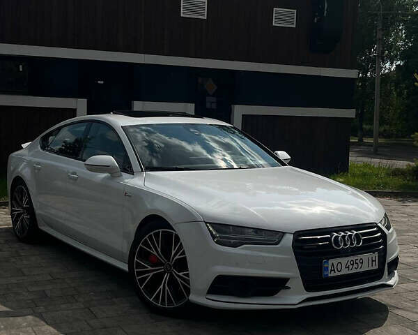 Белый Ауди A7 Sportback, объемом двигателя 3 л и пробегом 249 тыс. км за 26000 $, фото 1 на Automoto.ua
