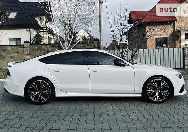 Білий Ауді A7 Sportback, об'ємом двигуна 3 л та пробігом 90 тис. км за 33500 $, фото 16 на Automoto.ua