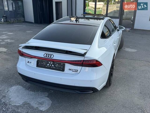 Белый Ауди A7 Sportback, объемом двигателя 3 л и пробегом 113 тыс. км за 48900 $, фото 111 на Automoto.ua