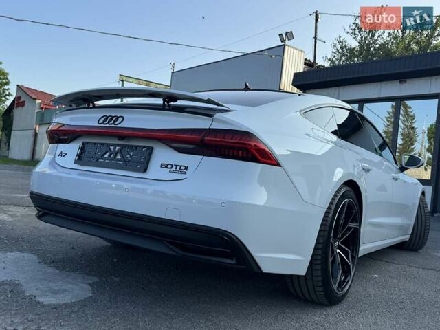 Белый Ауди A7 Sportback, объемом двигателя 3 л и пробегом 113 тыс. км за 48900 $, фото 108 на Automoto.ua